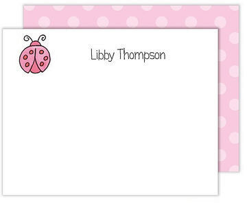 Little Ladybug Flat Note Cards